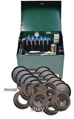 Pond Aeration Rotary Vane Deluxe 1 HP Complete System Includes Cabinet
