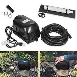 Pond Aerator Kit for Water Gardens & Koi Ponds 1,000-4,000 Gallons, Pond Air Pump