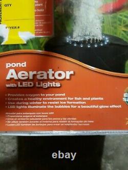 Pond aerator With Led Lights