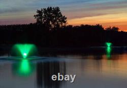 Scott Aerator Color-Changing LED Fountain Light Sets, 2 Lights, 150ft. Cord