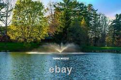 Scott Aerator Great Lakes Large Pond Fountain 1 hp 230V, 5 Patterns