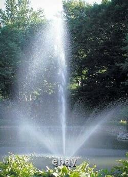 Scott Aerator Skyward Fountains Available in 1/2hp to 1-1/2hp Sizes