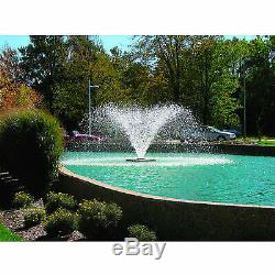 Scott Display Outdoor Pond Garden Aerator Fountain 1/2 HP Fresh & Salt Water