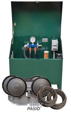 Sentinel Deluxe Rotary Vane Aeration System with cabinet tubing diffusers
