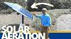 Solar Aeration How To Add Pond Lake Aeration With No Electricity Pond And Lake Management