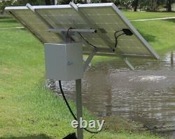 Solar Aeration Pond System for water treatment, HPHF