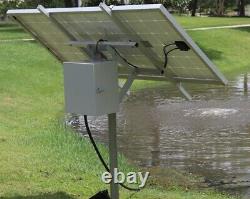 Solar Aeration Pond System for water treatment, LPHF