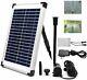 Solar Fountain Water Pump Kit For Sun Powered Fountain Pond Aeration Hydroponics