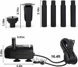 Solar Fountain Water Pump Kit for Sun Powered Fountain Pond Aeration Hydroponics