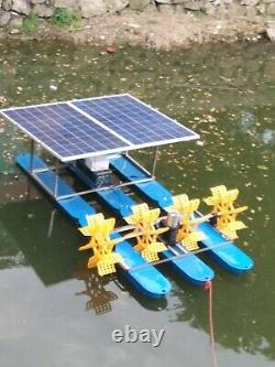 Solar Powered Aerator High Speed Paddle wheel fish farm/pond shrimp farm