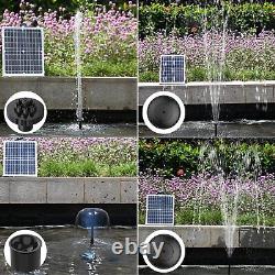 Sun Energise 20W Solar Water Pump Fountain Outdoor 320GPH Submersible Powered