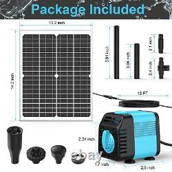 Sun Energise 20W Solar Water Pump Fountain Outdoor 320GPH Submersible Powered
