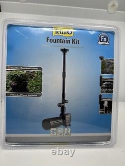 Tetra Pond Fountain & Filtration Kit FK3 325gph Pump & Filter 26594 NEW
