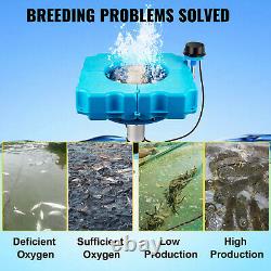 VEVOR 1hp Floating Pond Fountain Aerator 100ft Cord withFiltration & Flow Tube