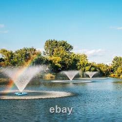 VEVOR Lake Fountains Floating Pond or Lake Fountain 3/4 HP Aerator 100FT Cable