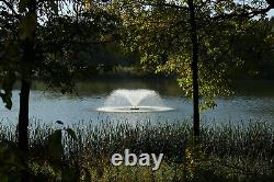 3/4 HP Lake & Pond Aération Fountien Premium Grade Résidentiel/commercial Kasc