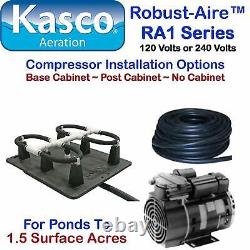 Kit D'aération Kasco Kit Robuste-aire Ra1nc Ponds À 1,5 Acres De Surface 120v