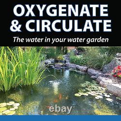 Kit de aération complet pour étang Crystalclear Koiair 1, oxygénation de l'eau du jardin aquatique