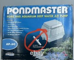 Pompe à air Danner Pondmaster AP-60 pour bassin à carpes koi / poissons 04560