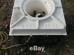 Power House F500 115v 120v Étang Fontaine Aérateur Cage Flottante Faune Poisson