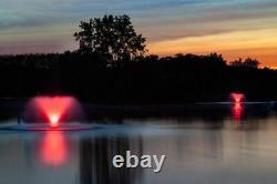 Scott Aerator 2 Light Set Color-changing Led Fontaine De Pond Lumières Avec 100pieds. Pour