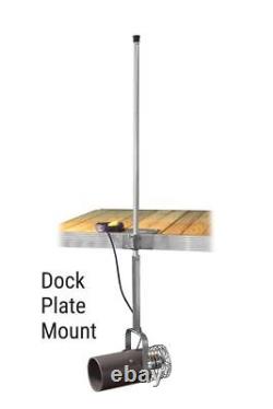 Scott Aerator Aquasweep Muck Blaster Pond Dock Mount 1/3 HP 115 Volt Avec 50 Pieds