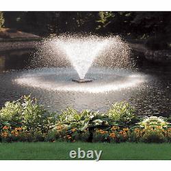 Scott Display Outdoor Pond Garden Aerator Fountain 1/2 HP Eau Fraîche Et Salée
