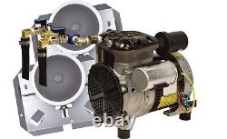 Système d'aération EasyPro PA34-2 Rocking Piston pour étang / Kit de 1/4 hp avec 2 QS1