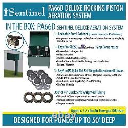 Système de aération de bassin EasyPro PA66D Sentinel Deluxe/ Système complet de aération de bassin PA65W