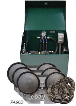 Système de aération de bassin de luxe EasyPro 1/2 HP Rocking Piston avec diffuseurs et tubulures