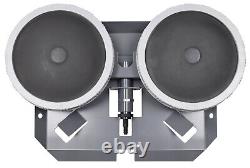 Système de diffusion d'air EasyPro 1 HP Deluxe à palettes rotatives pour étang avec diffuseurs inclus.