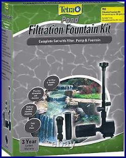 Tetrapond Fk3 Filtration Fountain Kits Under 100 Gallons Livraison Gratuite