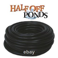 Tuyau en vinyle noir pondéré Half Off Ponds 5/8x100' pour l'aération des étangs et des lacs
